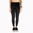 Legging feminina preta/tela lateral G