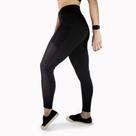 Legging feminina preta/tela lateral M