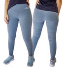 Legging Feminina Zero TRansparência Fitness Cós Alto Tecido Grosso Poliamida Academia Uv+ Allas