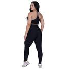 Legging fitness feminina cós alto textura relevo modeladora orbis Legging fitness feminina cós alto textura relevo modeladora orbis