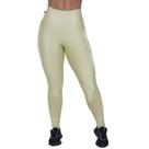 Legging Fitness Feminina Fusô Bolsos Laterais Efeito Brilho Suave Orbis