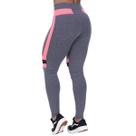 Legging fitness feminina recortes em tela e neon poliamida orbis Legging fitness feminina recortes em tela e neon poliamida orbis