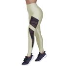 Legging fitness feminina recortes modeladora compressão detalhes em tela orbis Legging fitness feminina recortes modeladora compressão detalhes em tela orbis