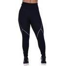 Legging fitness feminina recortes textura relevo poliamida orbis