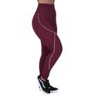 Legging fitness feminina recortes textura relevo poliamida orbis - vinho Legging fitness feminina recortes textura relevo poliamida orbis - vinho