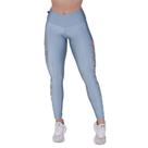 Legging Fitness Femininas Tiras Lateral Cós Alto Cirrê Liso Orbis Legging Fitness Femininas Tiras Lateral Cós Alto Cirrê Liso Orbis