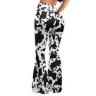 Legging flare cintura alta com estampa de vaca ELEDIZI XS