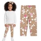Legging Infantil Cinti em Suplex Power Estampa Ursinhos Bege Tamanho:1