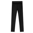 Legging Infantil Kukiê em Fleece Cotelê c/ Elastano Preto Tamanho:10