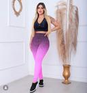 Legging Jacquard Degradê Pink - Doce Menina