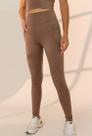 Legging Lisa Castanho com bolsos Solare - Pozze