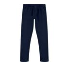 Legging Menina Alakazoo em Molecotton Felpado na cor Marinho Tamanho:14