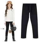 Legging Menina Alakazoo em Molecotton Felpado na cor Preta Tamanho:16