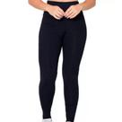 Legging Preta Feminino Suplex Premium Cós Alto Donna Martins
