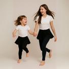 Legging saia infantil pavin de viscolycra 2 ao 8
