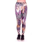 Legging Suplex Básica Cintura Alta Estampada Multicor Feminino Legging Suplex Básica Cintura Alta Estampada Multicor Feminino