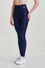 Legging texturizada azul marinho