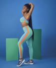 Legging + Top Nakay Recortes Laterais E Bolso Alto Giro - tamanho M Legging + Top Nakay Recortes Laterais E Bolso Alto Giro - tamanho M
