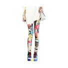 Leggings Coloridas Da Moda Para Mulheres, Calças Casuais Aquecedoras De Pernas, Disponíveis Em