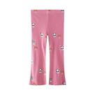 Leggings Com Estampa De Panda Para Meninas De 2 a 7 Anos, Calças Flare De Comprimento Total, Moda