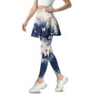 Leggings com saia de tênis Yuolagixn Butterfly para mulheres Leggings com saia de tênis Yuolagixn Butterfly para mulheres