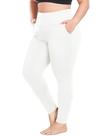 Leggings COOTRY Plus Size para treino de cintura alta, ioga, brancas, 5GG Leggings COOTRY Plus Size para treino de cintura alta, ioga, brancas, 5GG