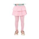 Leggings De Algodão Para Meninas Pequenas, Calças Infantis Primavera Outono, Saia-Calça Falsa De Leggings De Algodão Para Meninas Pequenas, Calças Infantis Primavera Outono, Saia-Calça Falsa De