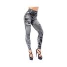Leggings De Cintura Alta, Slim Fit, Imitação Jeans, Para Mulheres, Sexy, Com Efeito Push-up, Para Leggings De Cintura Alta, Slim Fit, Imitação Jeans, Para Mulheres, Sexy, Com Efeito Push-up, Para
