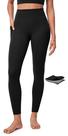 Leggings de compressão IUGA PowerTight para mulheres com bolsos Leggings de compressão IUGA PowerTight para mulheres com bolsos