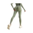 Leggings De Ginástica Sem Costura De Cintura Alta Para Mulheres, Sexy, Justas, Esportivas E Casuais Leggings De Ginástica Sem Costura De Cintura Alta Para Mulheres, Sexy, Justas, Esportivas E Casuais