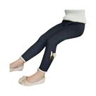 Leggings De Inverno E Primavera Para Meninas, Calças Grossas E Quentes Com Laço Na Parte Inferior