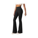 Leggings De Yoga De Cintura Alta E Perna Larga Para Mulheres, Respiráveis, Para Academia E Uso