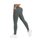 Leggings De Yoga De Cintura Alta Para Mulheres Com Controle De Barriga, Efeito Empina Bumbum, Bolso