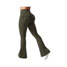 Leggings De Yoga Femininas De Alta Elasticidade Com Bolsos, Compressão E Conforto Para Atividades