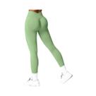 Leggings Esportivas Femininas Com Costura Em V Nas Costas, Controle De Compressão, Para Fitness,