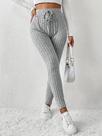 Leggings Feminina Cintura Alta Elástica com Cordão - Confortável e Respirável Leggings Feminina Cintura Alta Elástica com Cordão - Confortável e Respirável