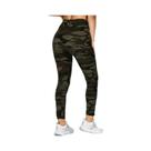 Leggings Femininas Camufladas De Alta Elasticidade Cinza Verde Casual Esportivas Sexy Fitness Retrô Leggings Femininas Camufladas De Alta Elasticidade Cinza Verde Casual Esportivas Sexy Fitness Retrô