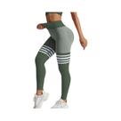 Leggings Femininas De Cintura Alta Com Costura Em V Nas Costas Para Academia, Fitness, Yoga E Leggings Femininas De Cintura Alta Com Costura Em V Nas Costas Para Academia, Fitness, Yoga E