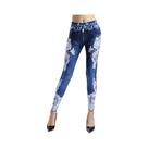 Leggings Femininas De Cintura Alta Com Estampa De Renda, Alta Elasticidade, Confortáveis, Inspiradas Leggings Femininas De Cintura Alta Com Estampa De Renda, Alta Elasticidade, Confortáveis, Inspiradas