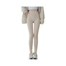 Leggings Femininas De Cintura Alta Para Inverno 420g 92% Algodão Fleece Acolchoadas Quentes Calças Leggings Femininas De Cintura Alta Para Inverno 420g 92% Algodão Fleece Acolchoadas Quentes Calças
