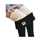 Leggings Femininas De Cintura Alta Para O Inverno, Quentes, Em Lã De Carneiro, Elásticas E Slim, Com