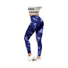 Leggings Femininas De Cintura Alta Tie Dye Super Macias E Não Transparentes Para Yoga E Treino