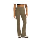 Leggings femininas super macias de cintura alta com lã e controle de barriga, calças bootcut macias Leggings femininas super macias de cintura alta com lã e controle de barriga, calças bootcut macias