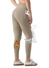 Leggings femininas Willit, forradas de lã, resistentes à água, cinza S