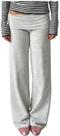 Leggings Foldover Flare Yiulangde Grey para calças de ioga femininas Leggings Foldover Flare Yiulangde Grey para calças de ioga femininas