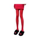 Leggings Vermelhas De Veludo Para Mulheres, Calças Justas Elásticas, Meias Transparentes Sexy, Moda Leggings Vermelhas De Veludo Para Mulheres, Calças Justas Elásticas, Meias Transparentes Sexy, Moda