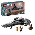 Lego 75383 Nave Espacial Sith Infiltrador de Darth Maul 9+ 640 Peças Brinquedo de Montar para Crianças