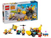 Lego 75580 Minions Filme 4 - Minions E Carro Banana 136 peças