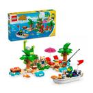 Lego animal crossing passeio de barco ilha de kapp'n 77048