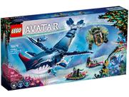 Lego avatar payakan the tulkun & crabsuit 761 peças 75579